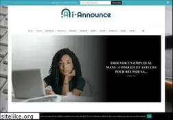 Sites similar to i-announce.net