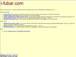 Sites similar to i-fubar.com