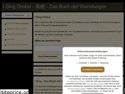 Sites similar to i-ging-orakel.net