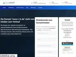 Sites similar to i-i-b.de