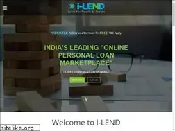 Sites similar to i-lend.in