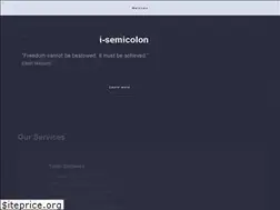 Sites similar to i-semicolon.com