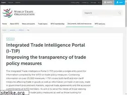 Sites similar to i-tip.wto.org