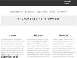 Sites similar to iaaesthetics.com