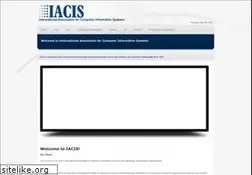 Sites similar to iacis.org