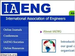 Sites similar to iaeng.org