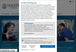 Sites similar to iaeste.de