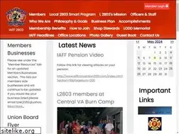 Sites similar to iaff2803.org