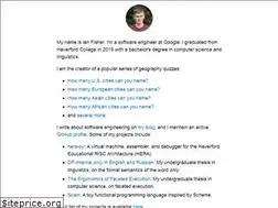 Sites similar to iafisher.com