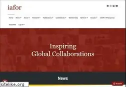 Sites similar to iafor.org