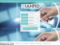 Sites similar to iahrd.com