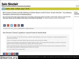 Sites similar to iainsinclair.org.uk