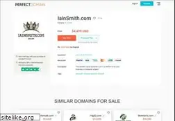 Sites similar to iainsmith.com