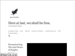 Sites similar to iainsthomas.com
