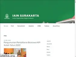 Sites similar to iainsurakarta.ac.id
