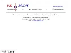 Sites similar to iak-boehme.de