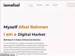 Sites similar to iamafsal.com