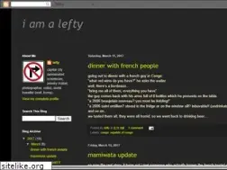 Sites similar to iamalefty.com