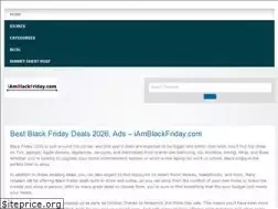 Sites similar to iamblackfriday.com