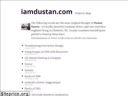 Sites similar to iamdustan.com