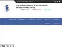 Sites similar to iame.edu.in