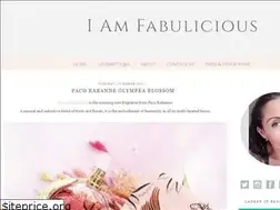 Sites similar to iamfabulicious.blogspot.com
