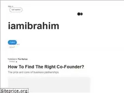 Sites similar to iamibrahim.medium.com
