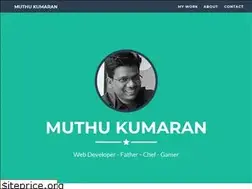 Sites similar to iamkumaran.github.io