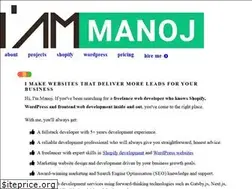 Sites similar to iammanoj.com