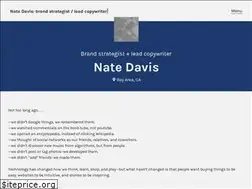 Sites similar to iamnatedavis.com