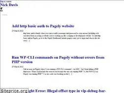 Sites similar to iamnickdavis.com
