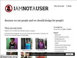 Sites similar to iamnotauser.com