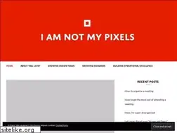 Sites similar to iamnotmypixels.com