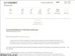 Sites similar to iamronen.com