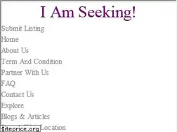 Sites similar to iamseeking.com