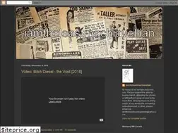 Sites similar to iamtheleastmachiavellian.blogspot.com