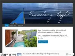 Sites similar to iamtravelinglight.com