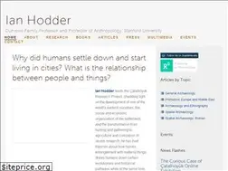 Sites similar to ian-hodder.com