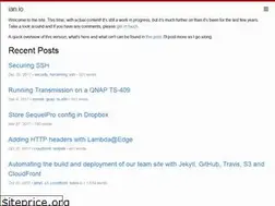Sites similar to ian.io
