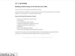 Sites similar to ian.is