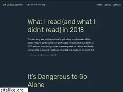 Sites similar to iandanielstewart.com