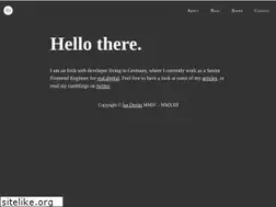 Sites similar to iandevlin.com