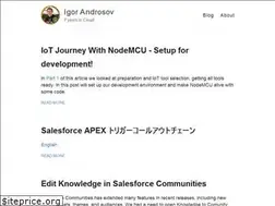 Sites similar to iandrosov.github.io