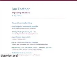 Sites similar to ianfeather.co.uk