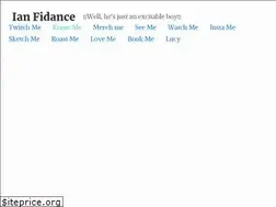Sites similar to ianfidance.com