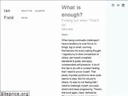 Sites similar to ianfield.com