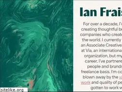 Sites similar to ianfraiser.com