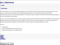 Sites similar to ianjmacintosh.com