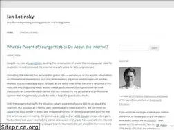 Sites similar to ianlotinsky.wordpress.com