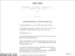 Sites similar to ianma.wordpress.com